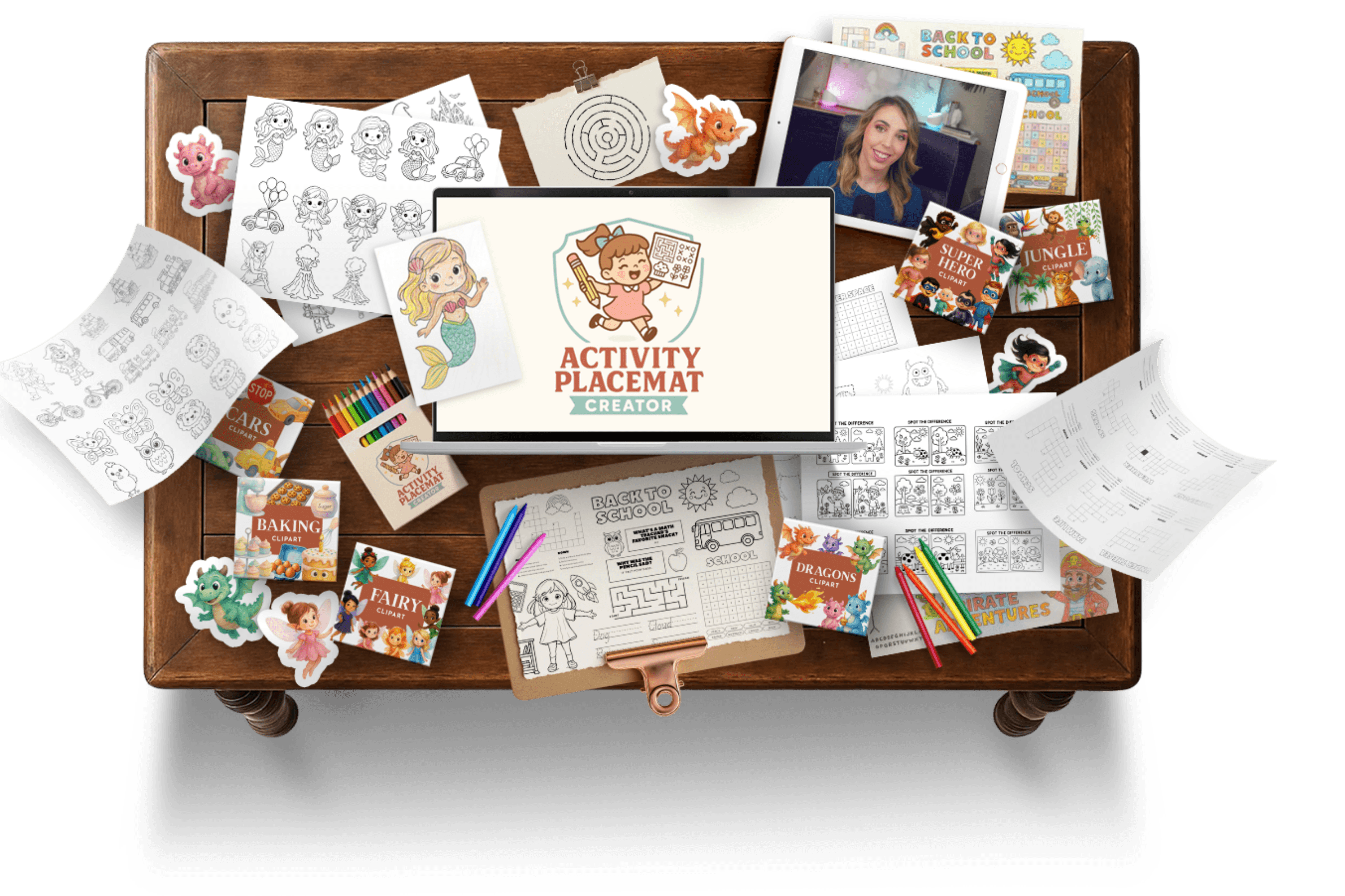 Activity Placemat Creator - Checkout